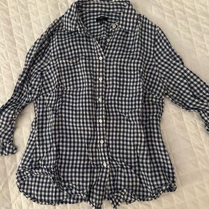 Talbots Gingham Women’s Button Down